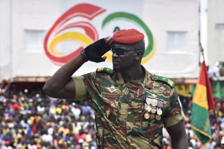 Le colonel Mamady Doumbouya, commandant du Groupement des forces spÃ©ciales (GPS)