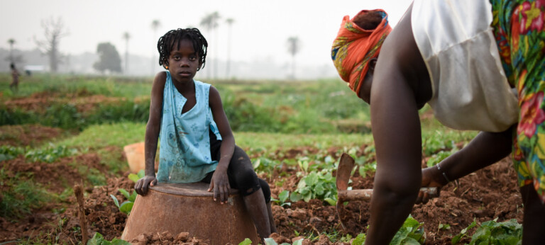 Paulita Cabral utilise certaines zones humides en GuinÃ©e-Bissau pour cultiver des lÃ©gumes