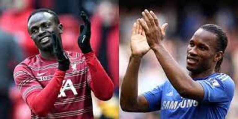 Didier Drogba et Sadio ManÃ©