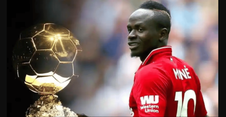 Sadio ManÃ© vise le Ballon d'Or