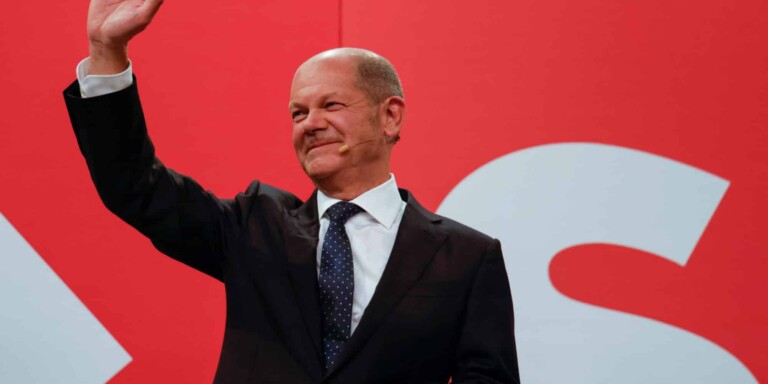 Chancelier allemand Olaf Scholz