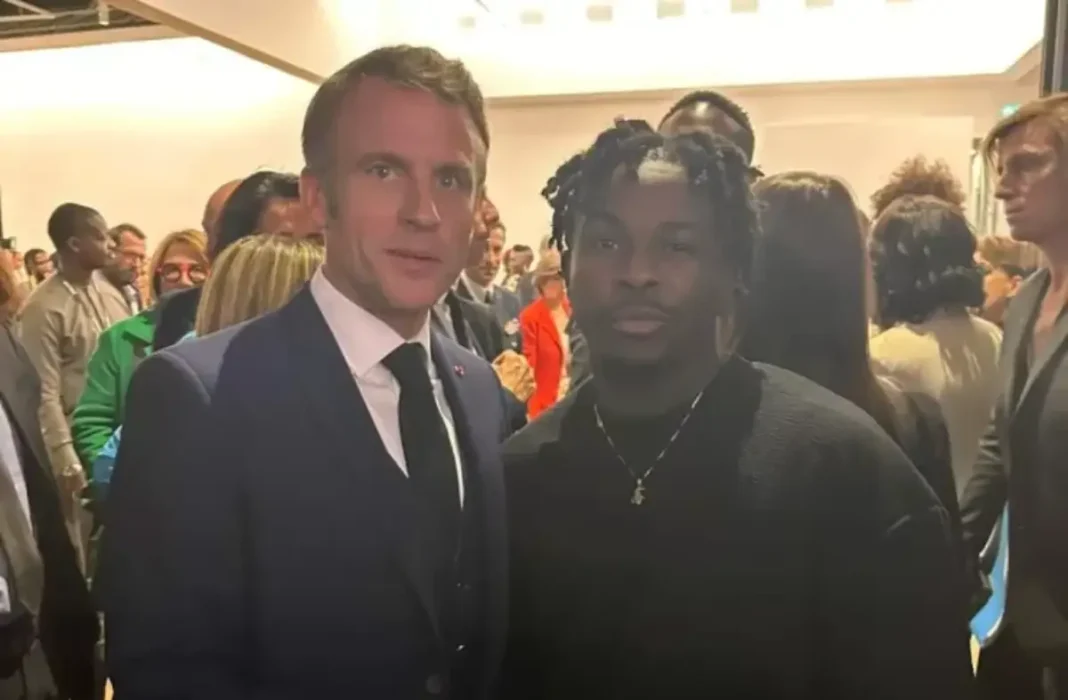 Didi B et Emmanuel Macron