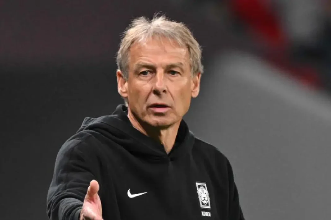 Jurgen Klinsmann, ancien sÃ©lectionneur de la CorÃ©e du Sud