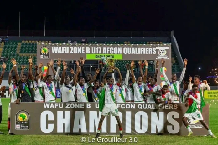 Des U17 du Burkina Faso