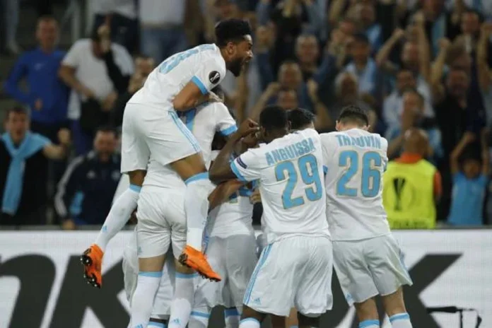 Des joueurs de l'OM