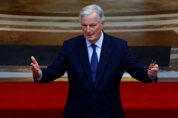 Michel Barnier, le premier ministre franÃ§ais @AFP