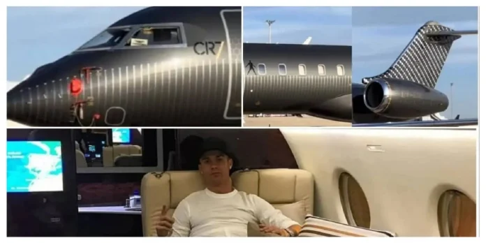 Le nouveau jet privÃ© de Cristiano Ronaldo